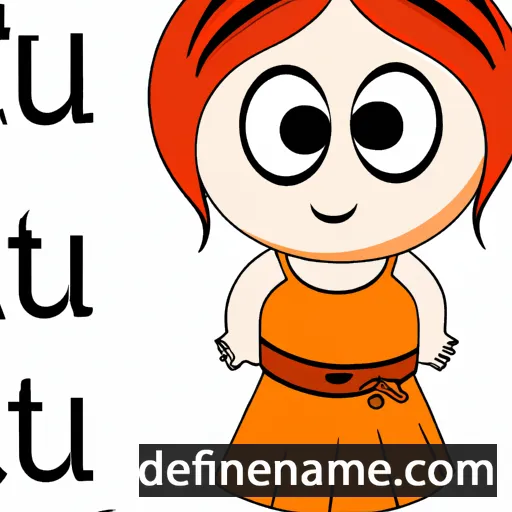 cartoon of the name Tuta