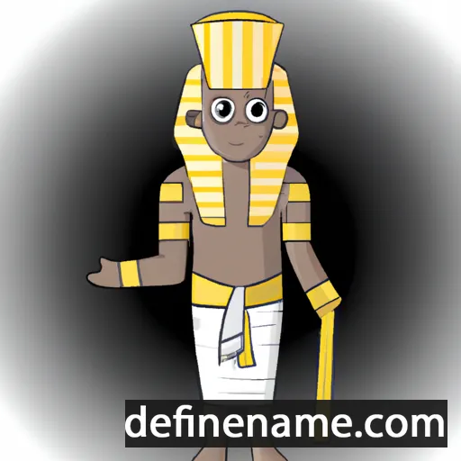 Tutankhamon cartoon