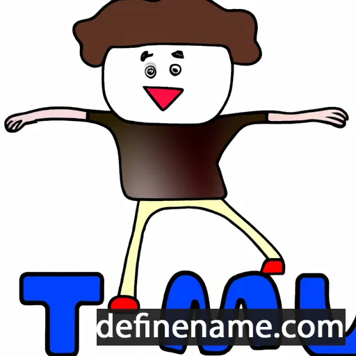 cartoon of the name Twm