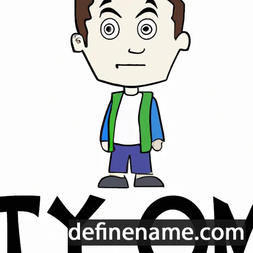 Tymon cartoon