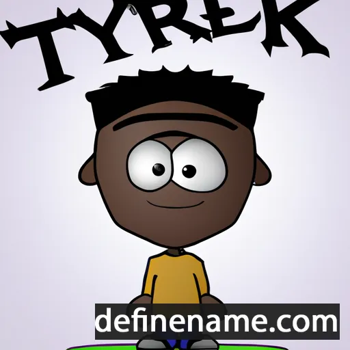 Tyreek cartoon