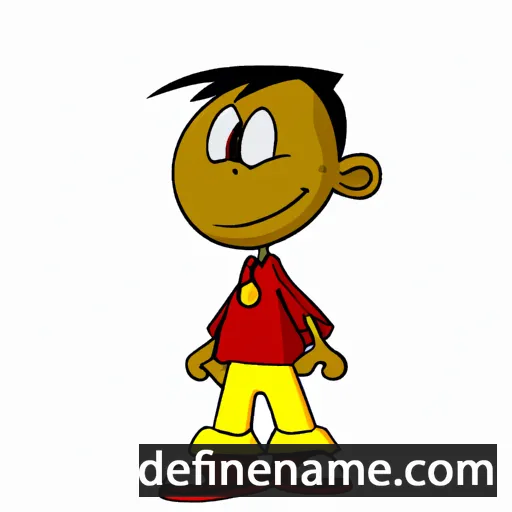 cartoon of the name Tyrique