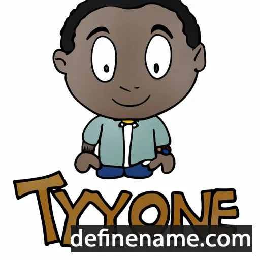 Tyrone cartoon