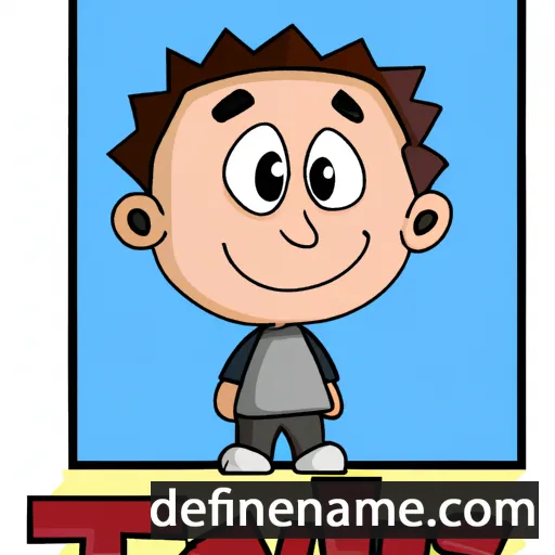 cartoon of the name Tytus