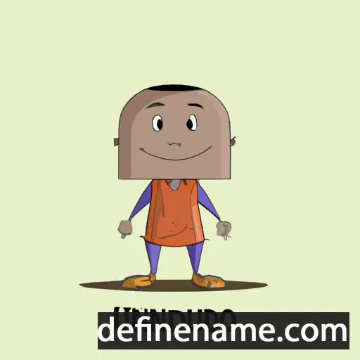 cartoon of the name Uduakobong