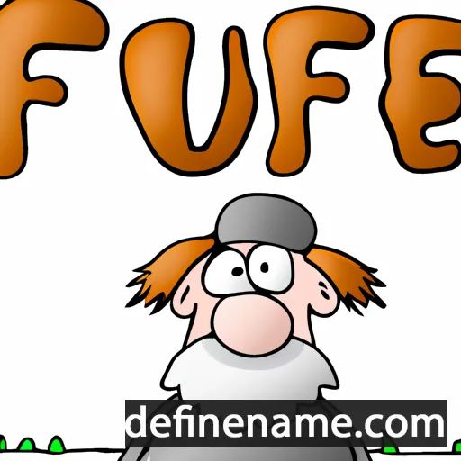 cartoon of the name Uffe