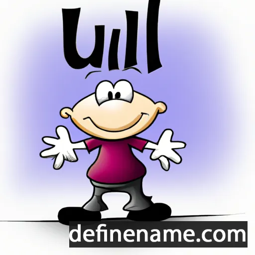 cartoon of the name Ulli