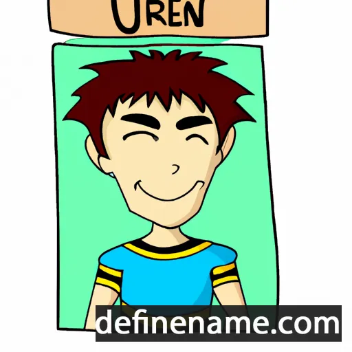 cartoon of the name Urien