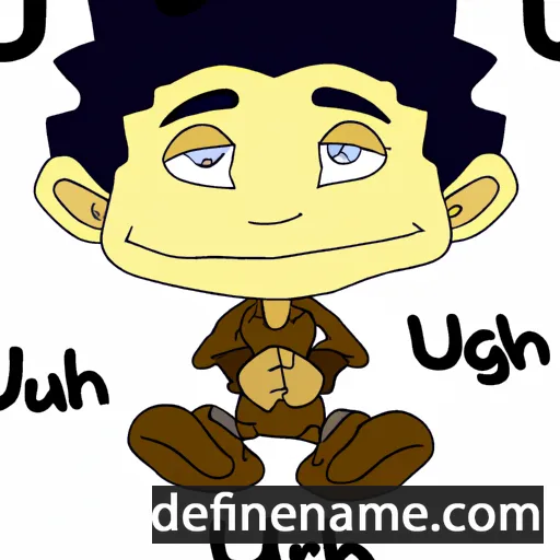 cartoon of the name Urijah