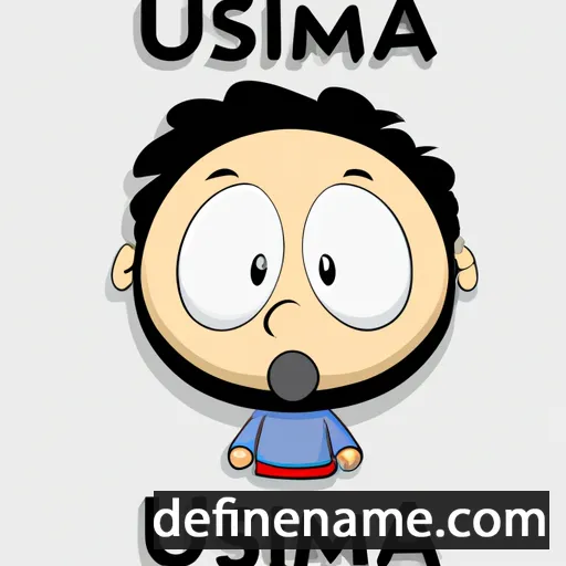 cartoon of the name Usama