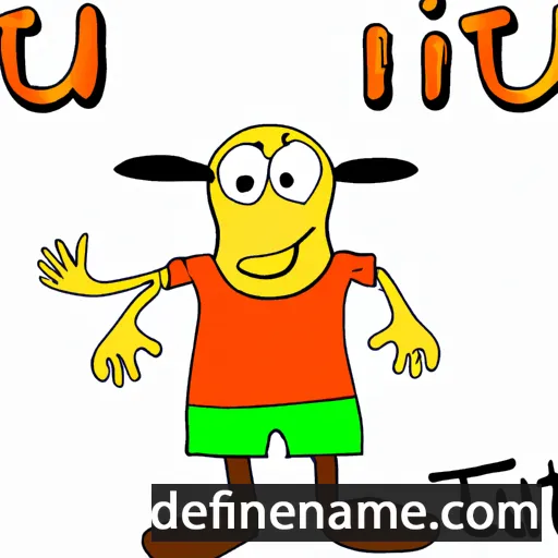 cartoon of the name Utu