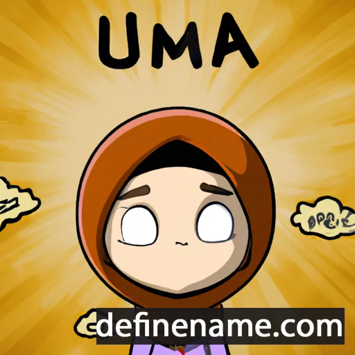 Uzma cartoon