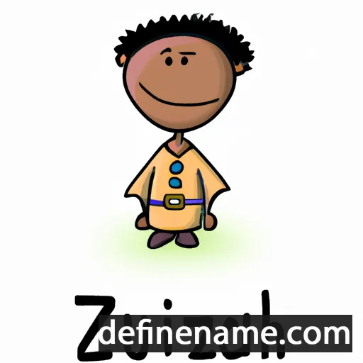 cartoon of the name Uzziah