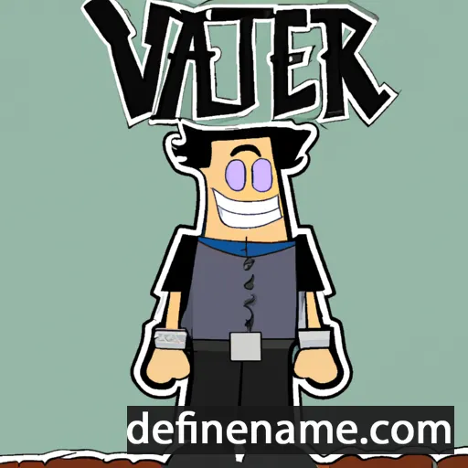 Válter cartoon