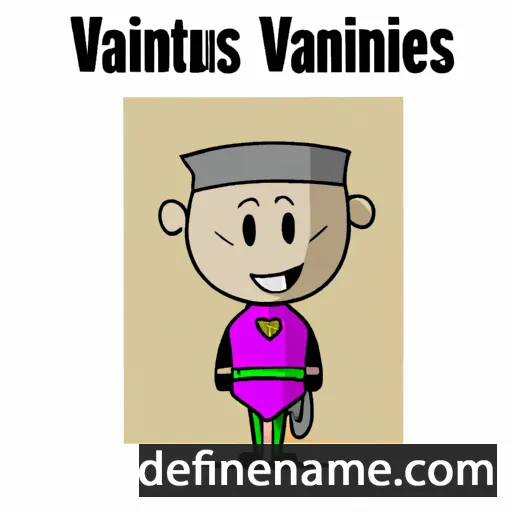 cartoon of the name Valentinianus