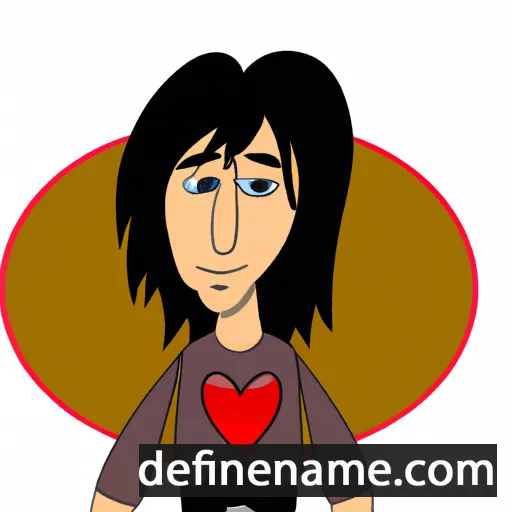 cartoon of the name Valentyn