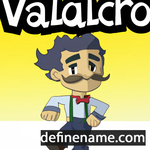 Valerio cartoon