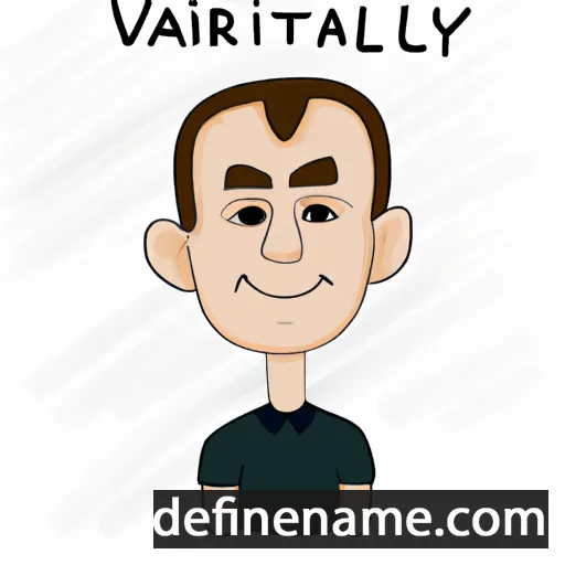 cartoon of the name Valeriy