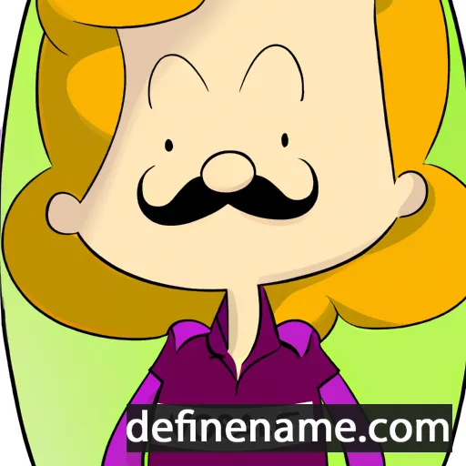 cartoon of the name Valorie