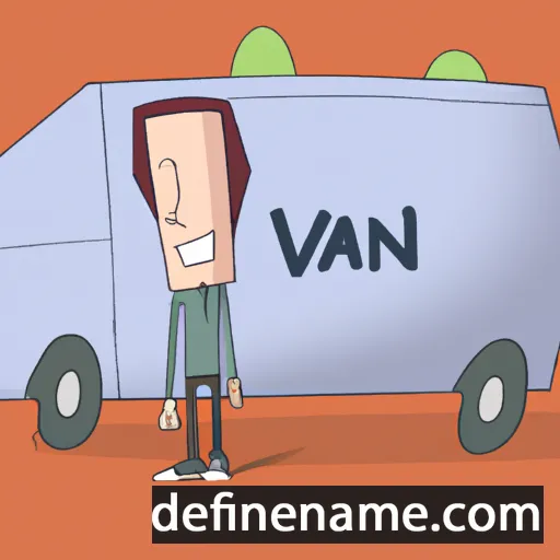 Van cartoon