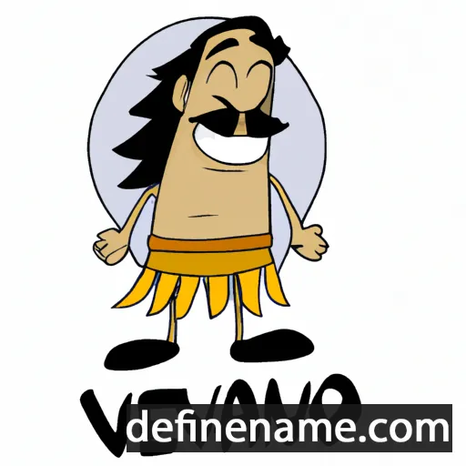 cartoon of the name Vanaheo'o