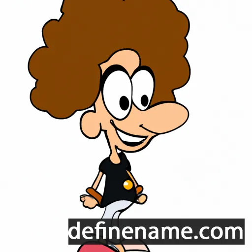 cartoon of the name Vanni