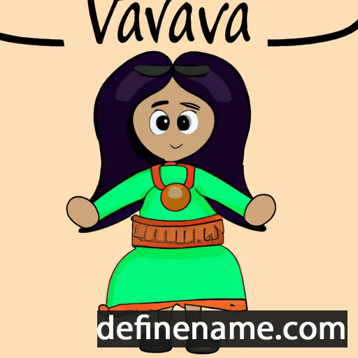 cartoon of the name Varnava