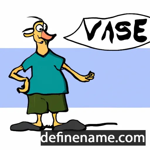 cartoon of the name Vašek