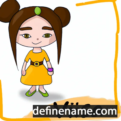 cartoon of the name Vasia