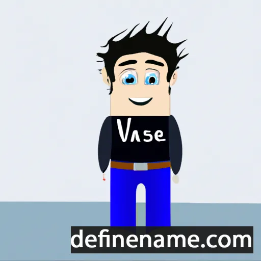 cartoon of the name Vasile