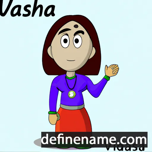 Vasudha cartoon