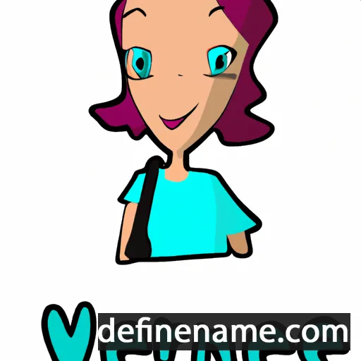 cartoon of the name Vérène