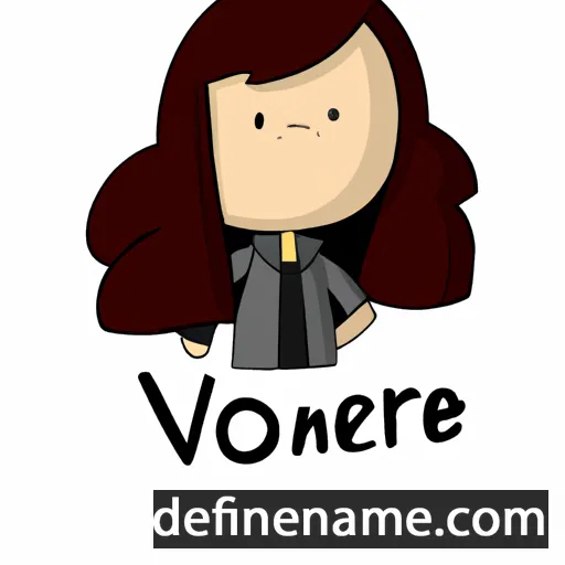 cartoon of the name Véronique