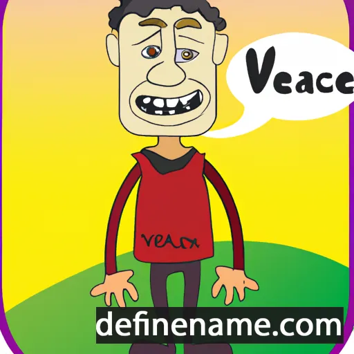 cartoon of the name Veaceslav