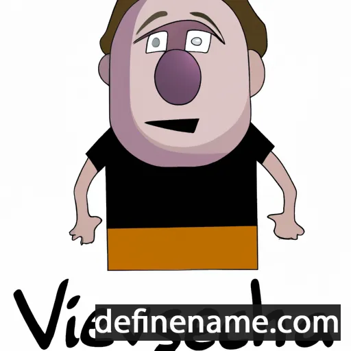 cartoon of the name Vecheslav