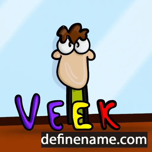 cartoon of the name Veerke