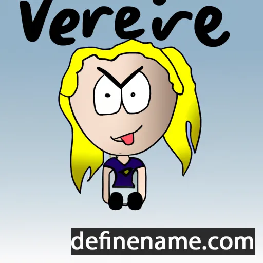 cartoon of the name Veerle