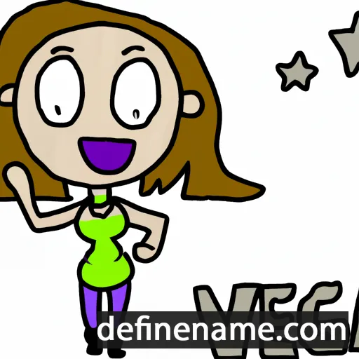 cartoon of the name Vega