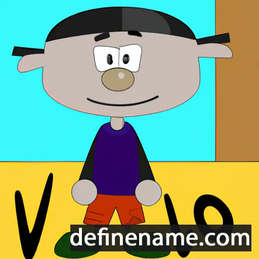 cartoon of the name Veikko