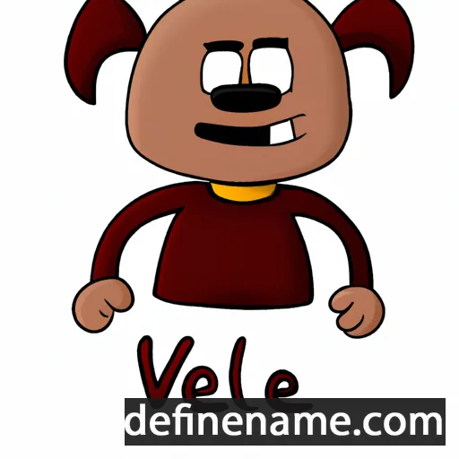 cartoon of the name Velvel