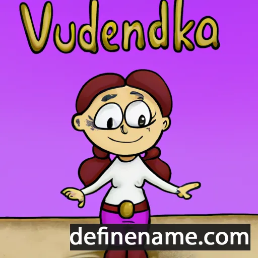 cartoon of the name Vendulka