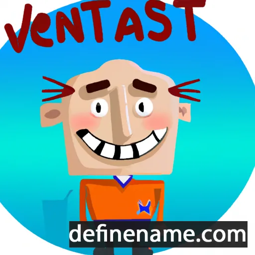 cartoon of the name Ventsislav