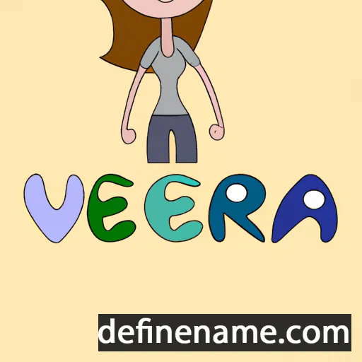 cartoon of the name Vera