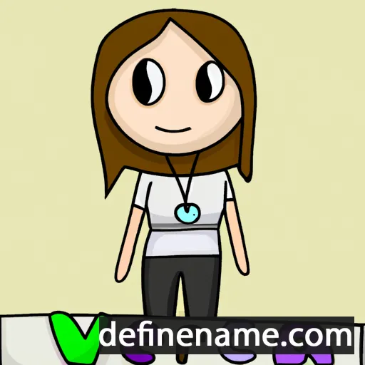 cartoon of the name Verica