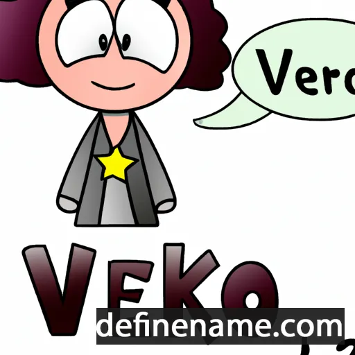 Veriko cartoon