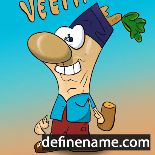 cartoon of the name Vertti