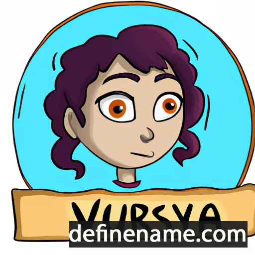 Verusya cartoon