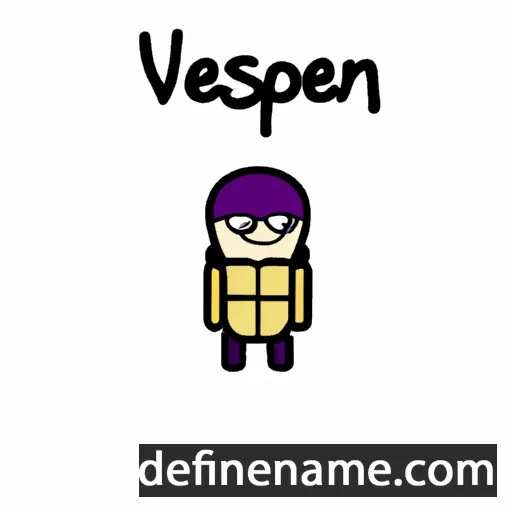 cartoon of the name Vespasien