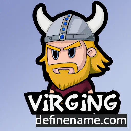 Víkingr cartoon