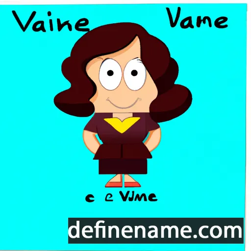 cartoon of the name Vianne